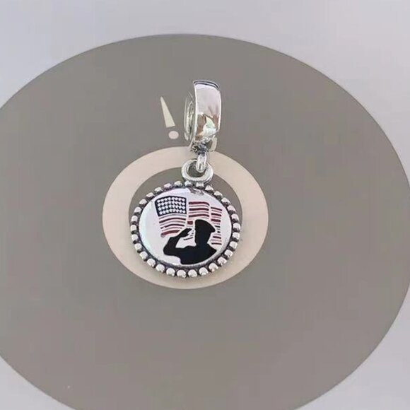 Pandora American Police Charm - Picture 1 of 4